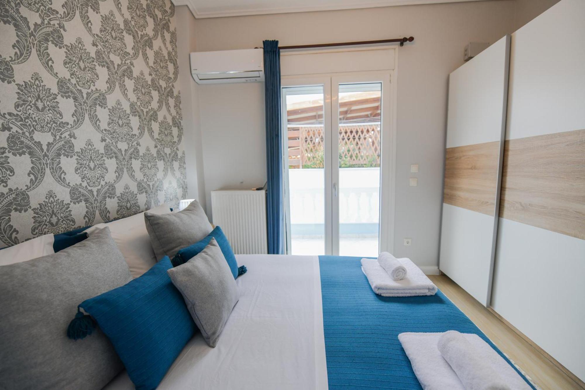 Beach Blue Villa Corinth Eksteriør billede