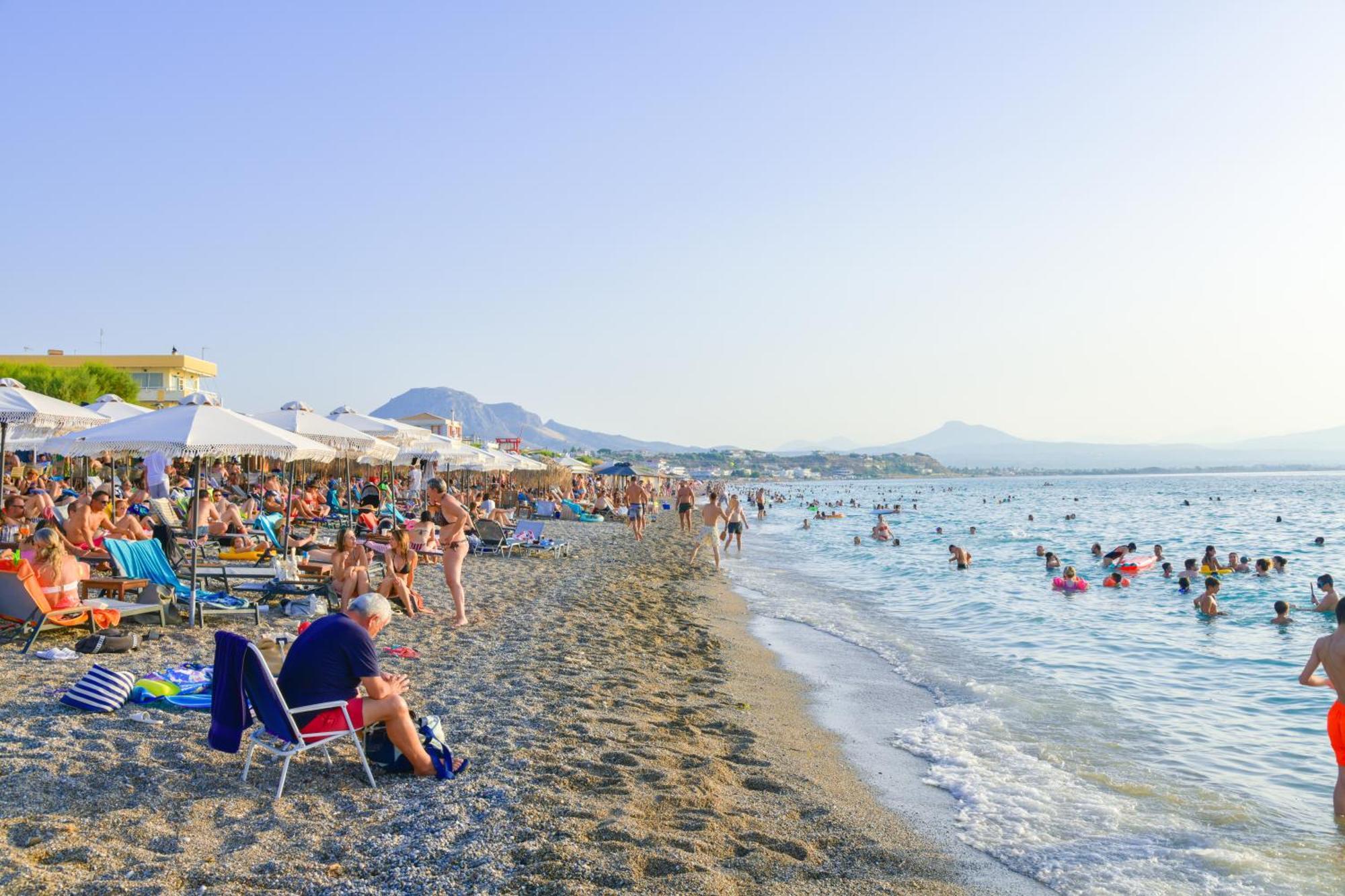 Beach Blue Villa Corinth Eksteriør billede