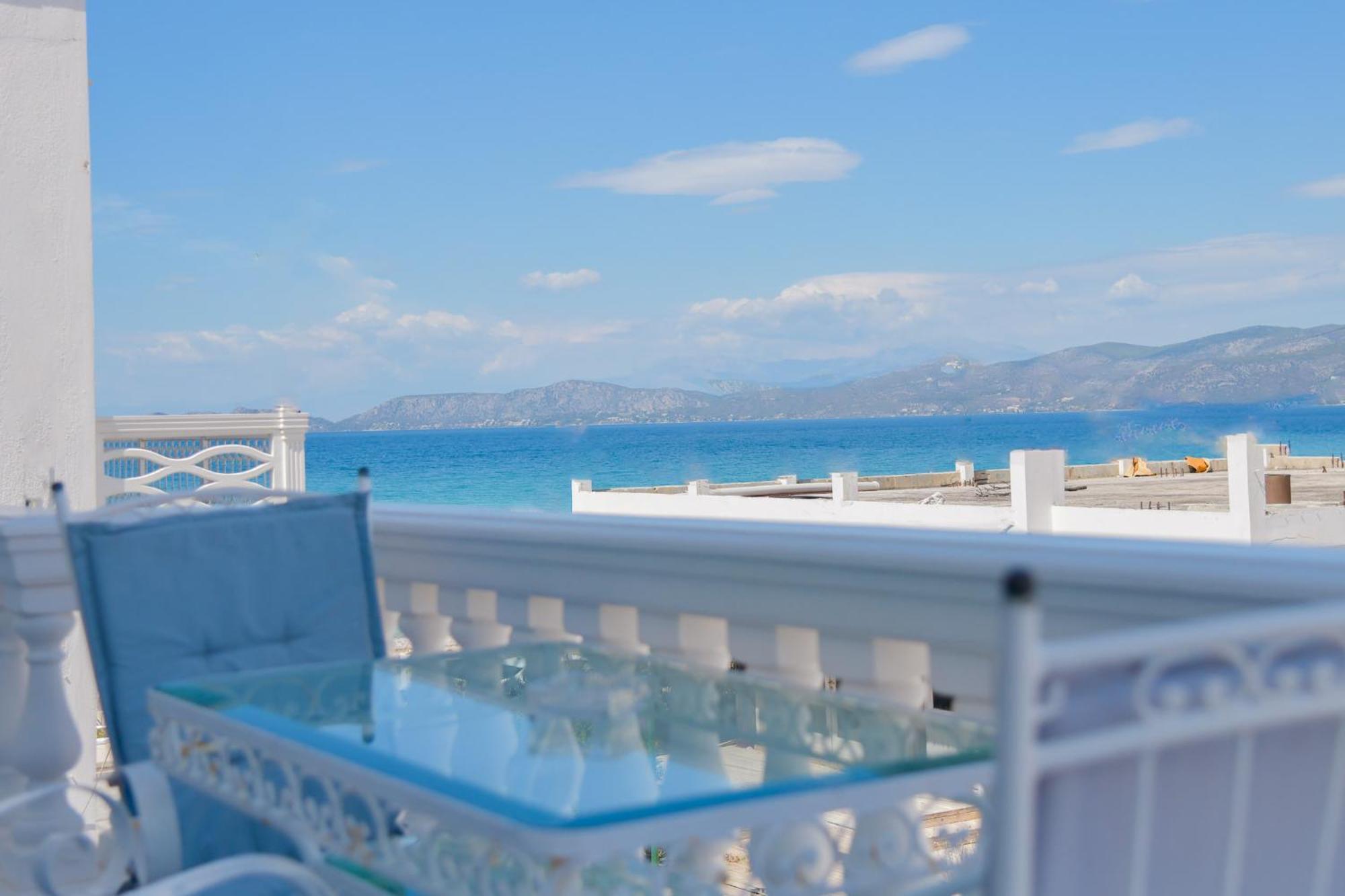 Beach Blue Villa Corinth Eksteriør billede